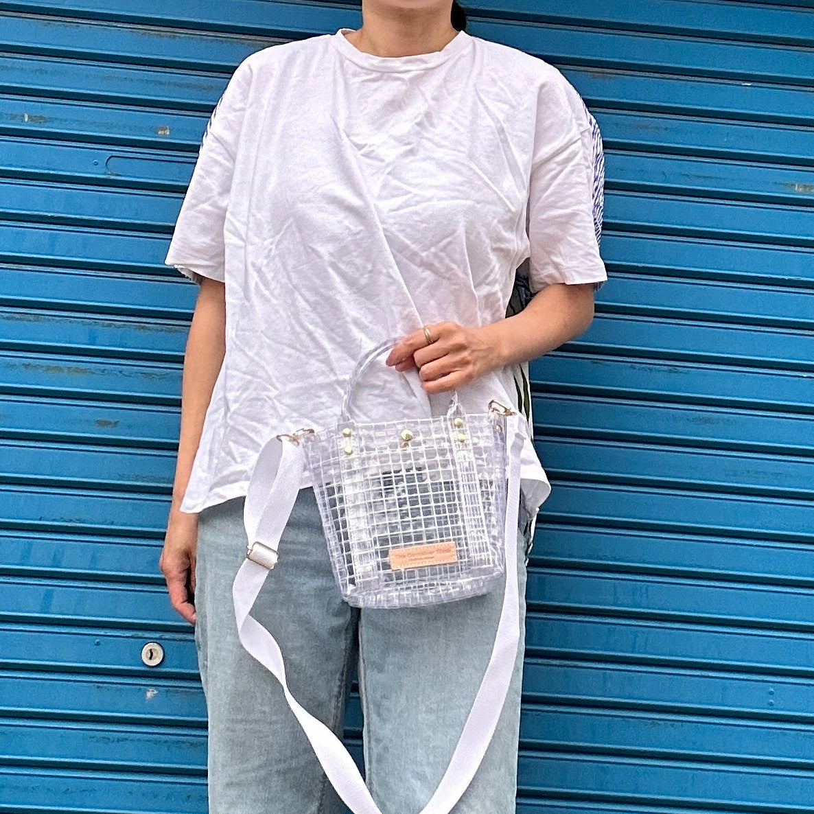 "Clear Bag" Industrial Materials(Clear Handle)/Tote S S