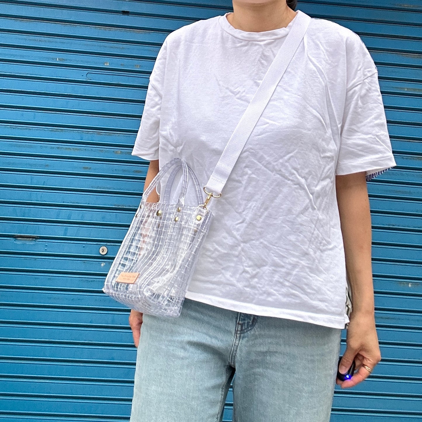 "Clear Bag" Industrial Materials(Clear Handle)/Tote S S