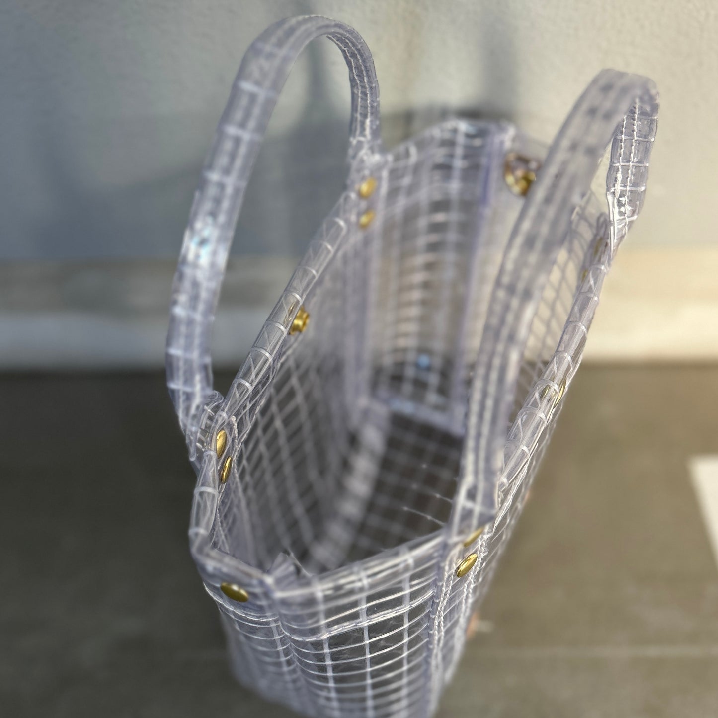 "Clear Bag" Industrial Materials(Clear Handle)/Tote S S