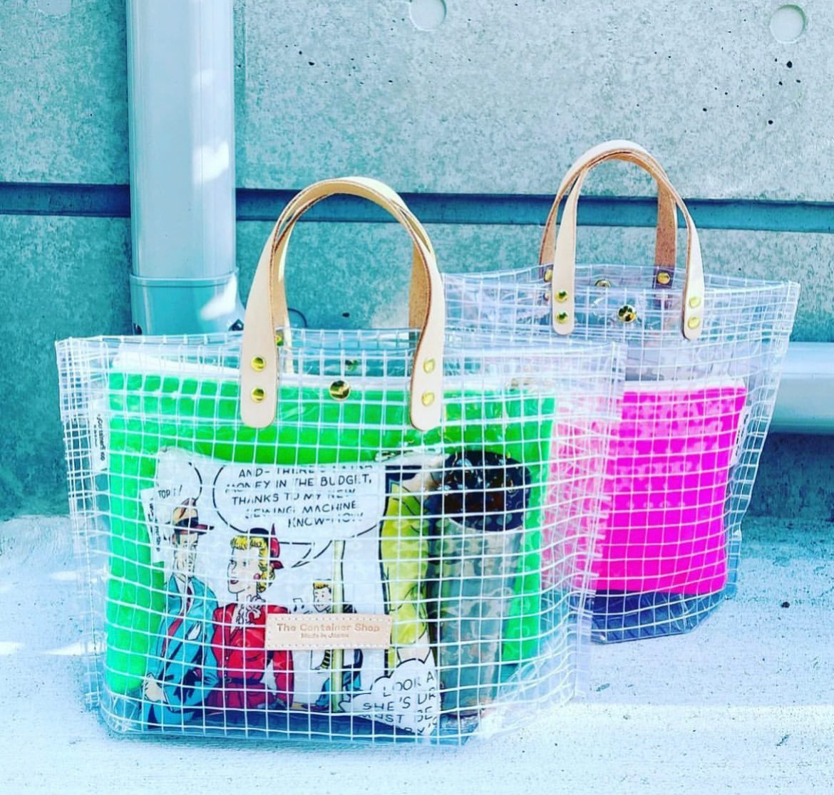 "Clear Bag" Industrial Materials(Tanned Leather)/LTM