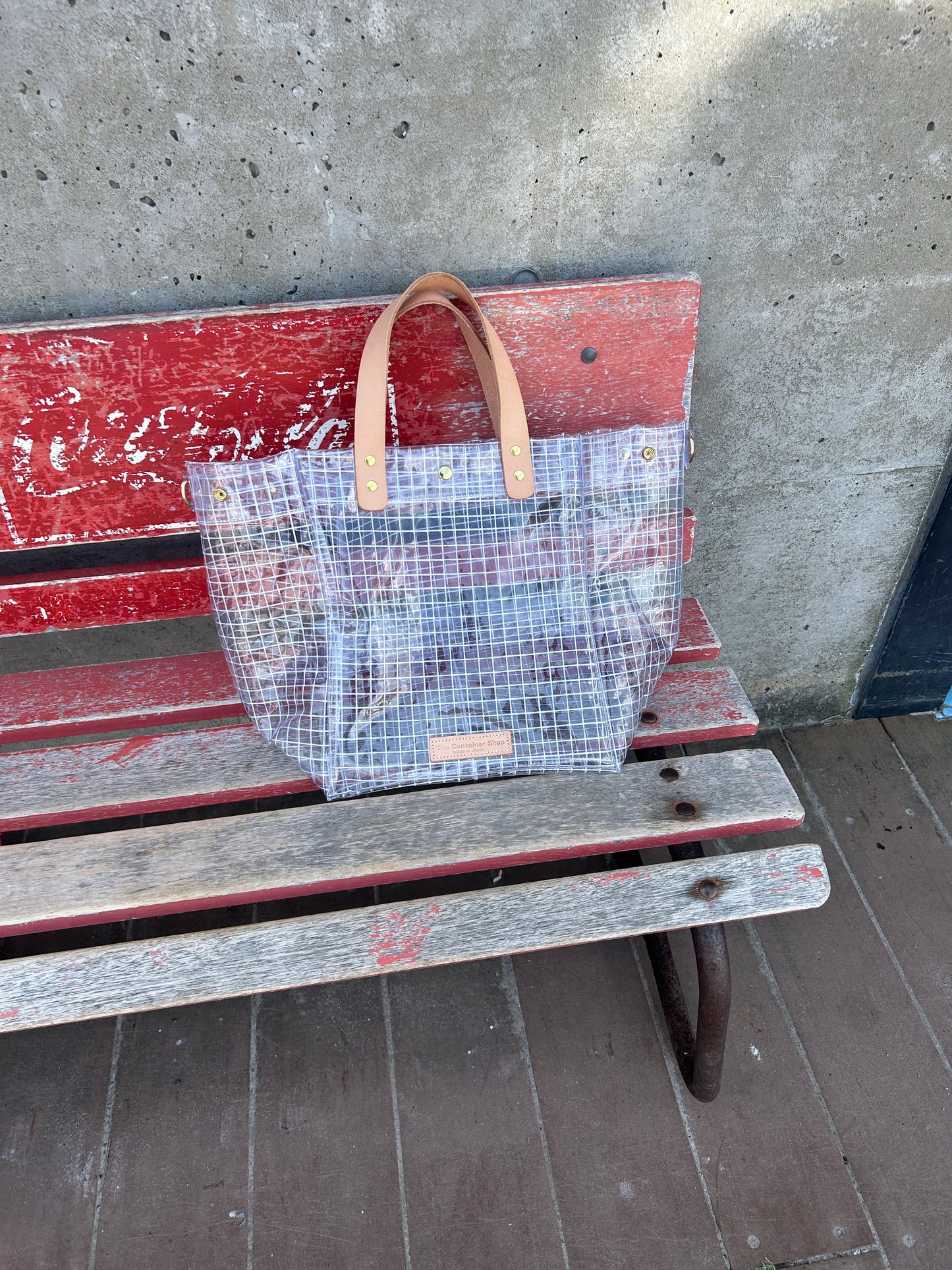 "Clear Bag" Industrial Materials(Tanned Leather)/SQL