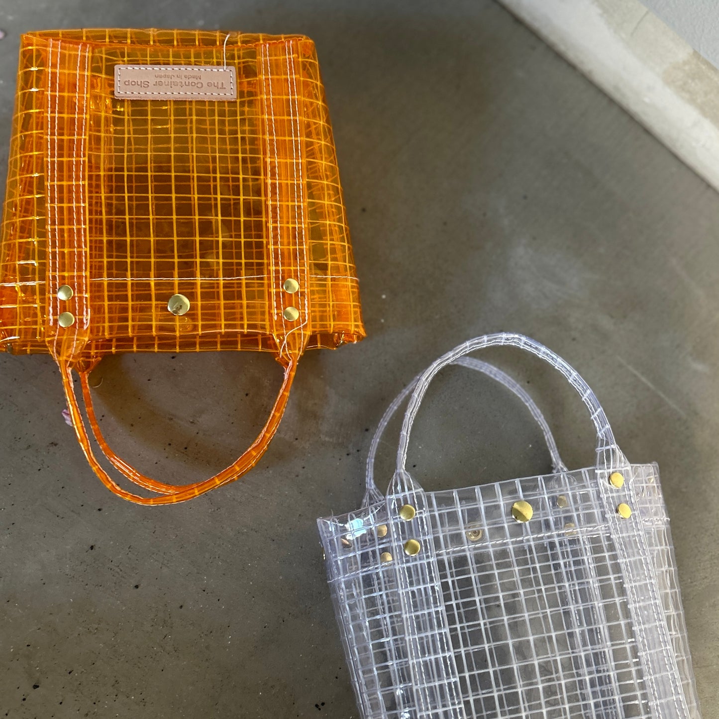 "Clear Bag" Industrial Materials(Clear Handle)/Tote S S
