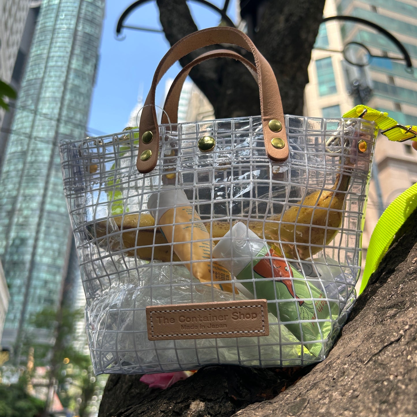 "Clear Bag" Industrial Materials(Tanned Leather)/WS