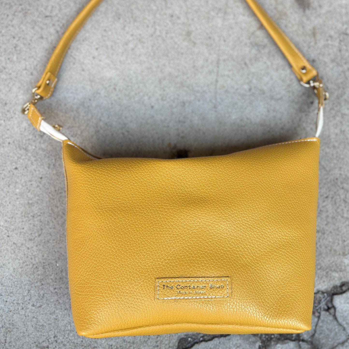 Cow Leather 3ways(Sholder Bag M) Curry