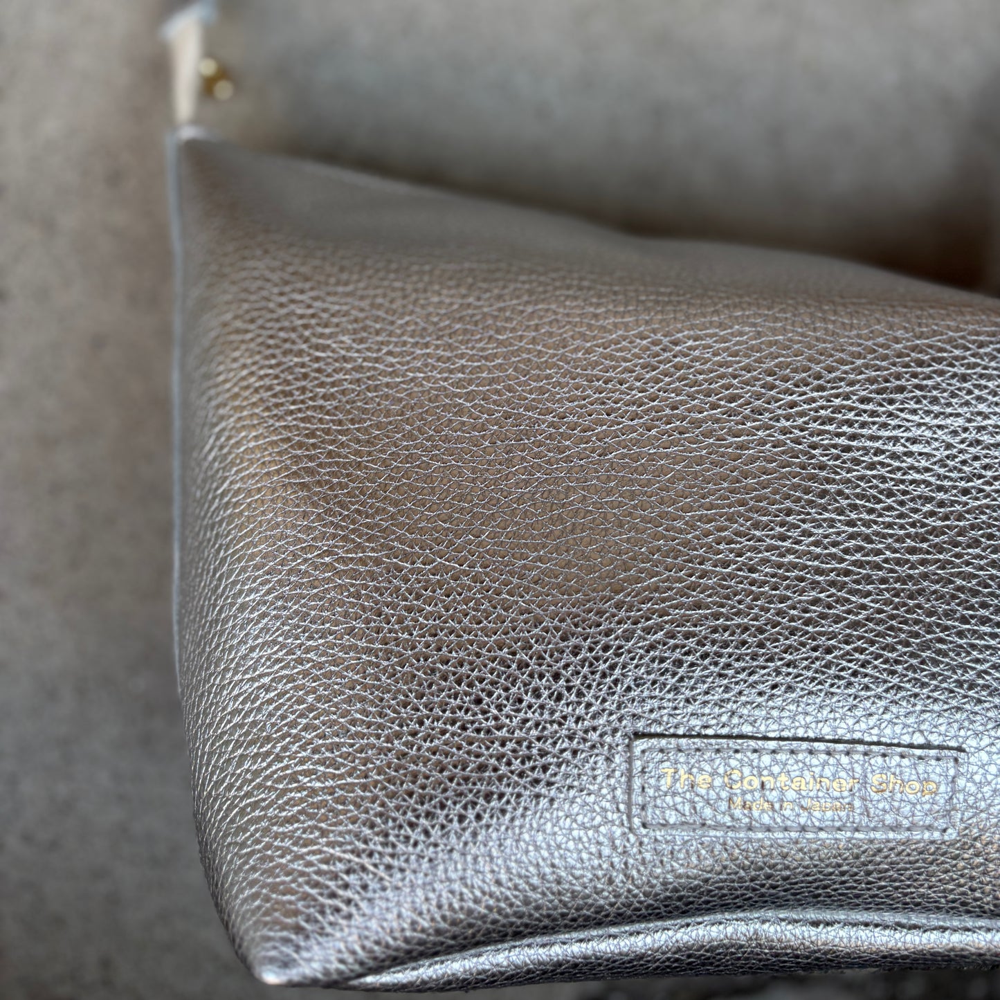 Cow Leather 3ways(Sholder Bag M) Argento