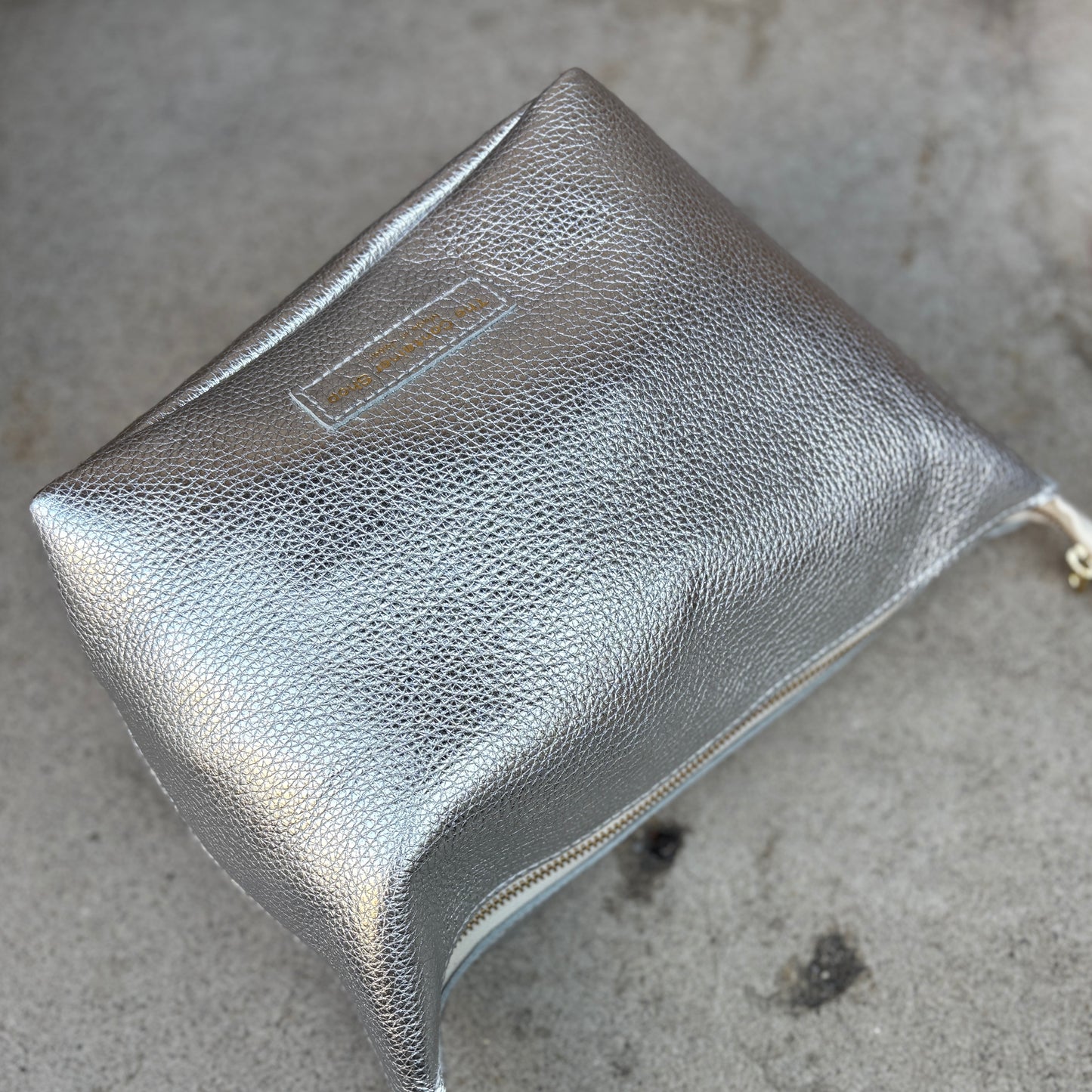 Cow Leather 3ways(Sholder Bag M) Argento