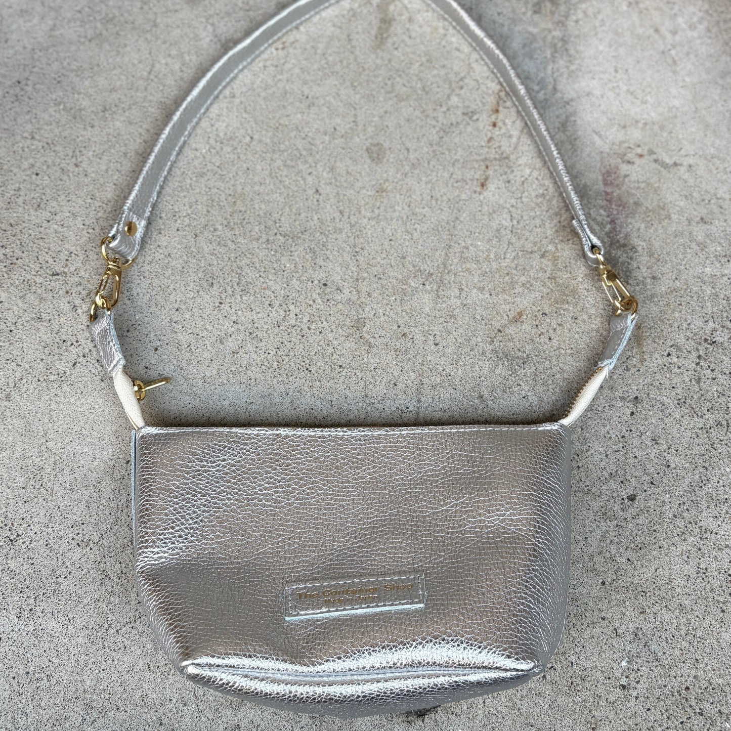 Cow Leather 3ways (Sholder Bag S) Argento