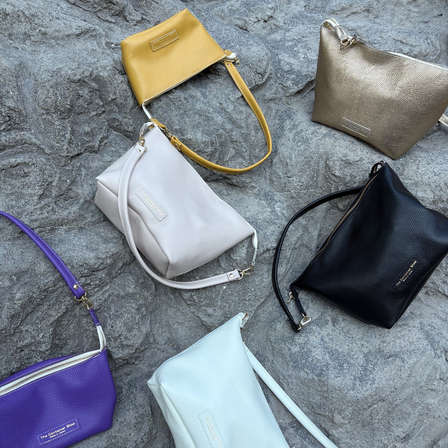 Cow Leather 3ways(Sholder Bag M) Curry