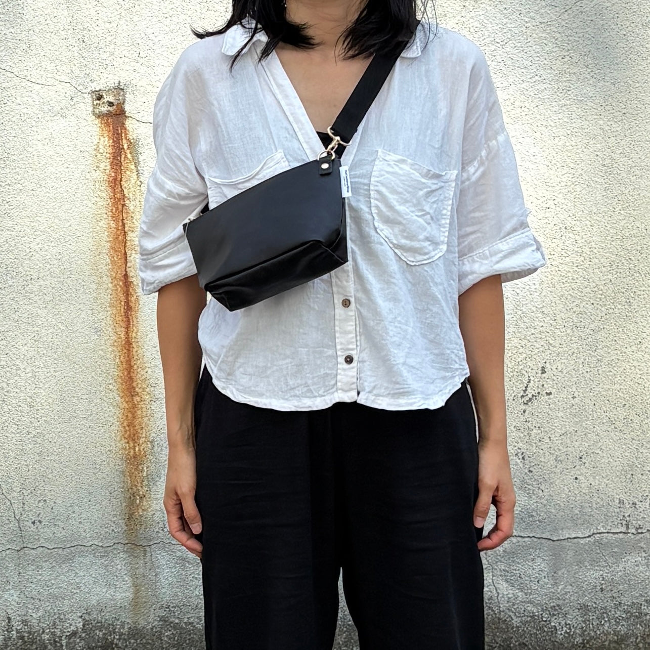 「軽くて拭ける」Coated PVC Camouflage(POCHETTE S)