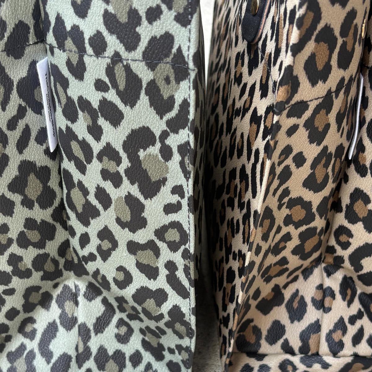 "Lightweight and wipe-clean" Coated PVC Leopard (Rectangle L)