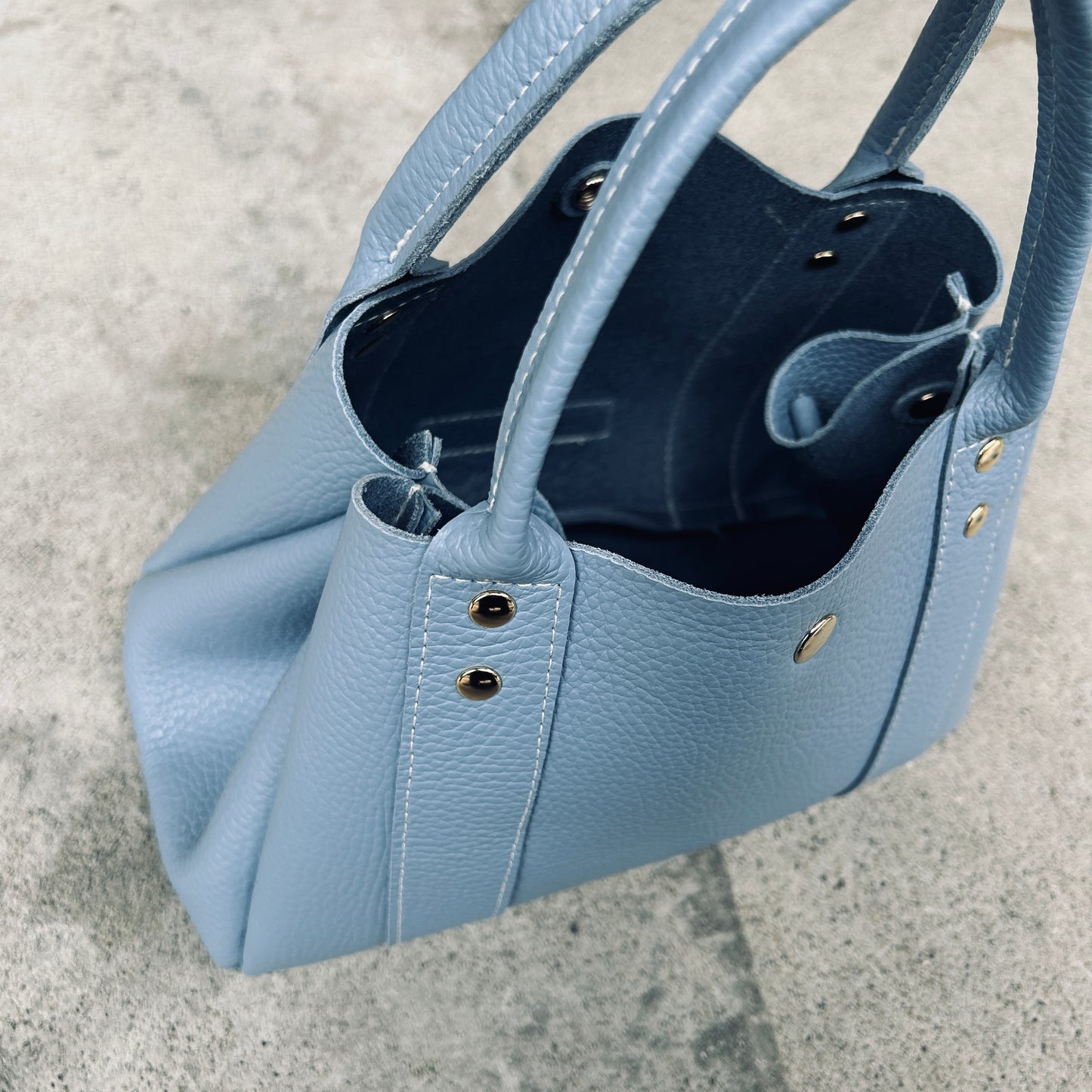 Cow Leather (Shallow Tote Size) WATERFALL