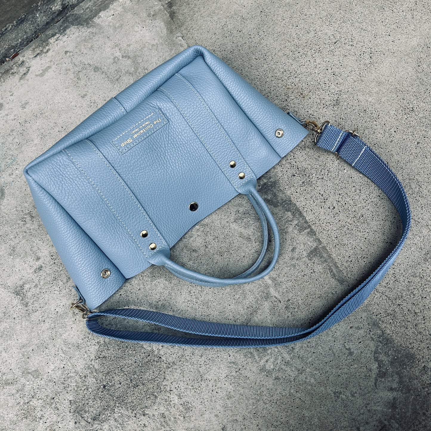Cow Leather (Shallow Tote Size) WATERFALL
