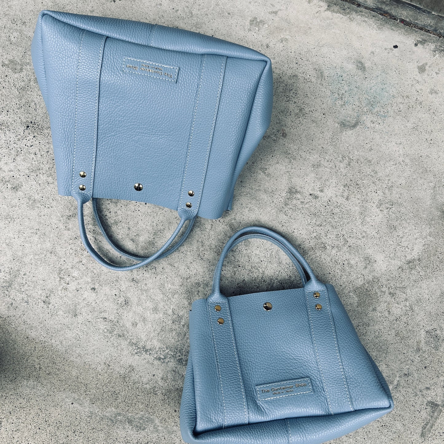 Cow Leather (Shallow Tote Size) WATERFALL