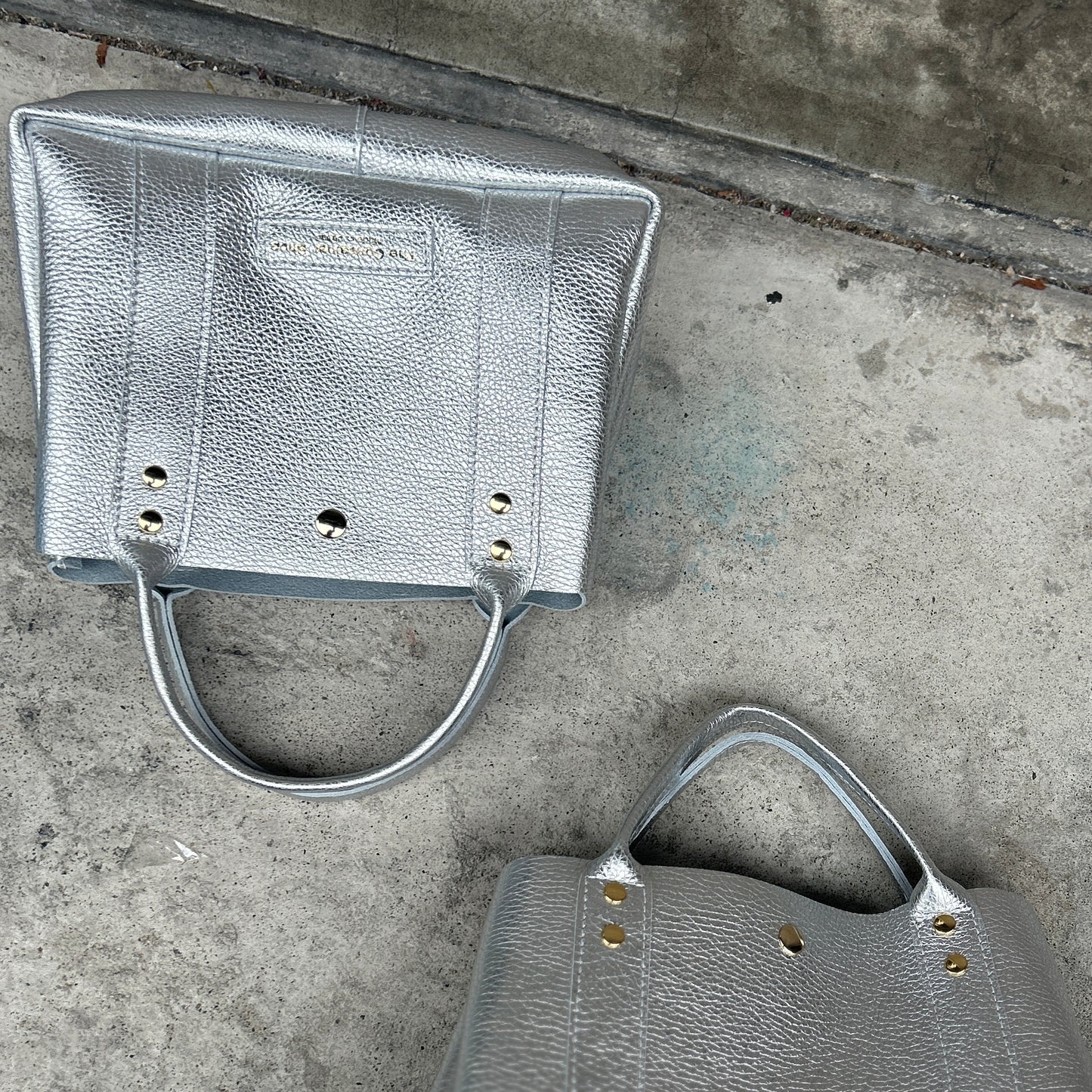 Cow Leather (Tote L size) ARGENTO