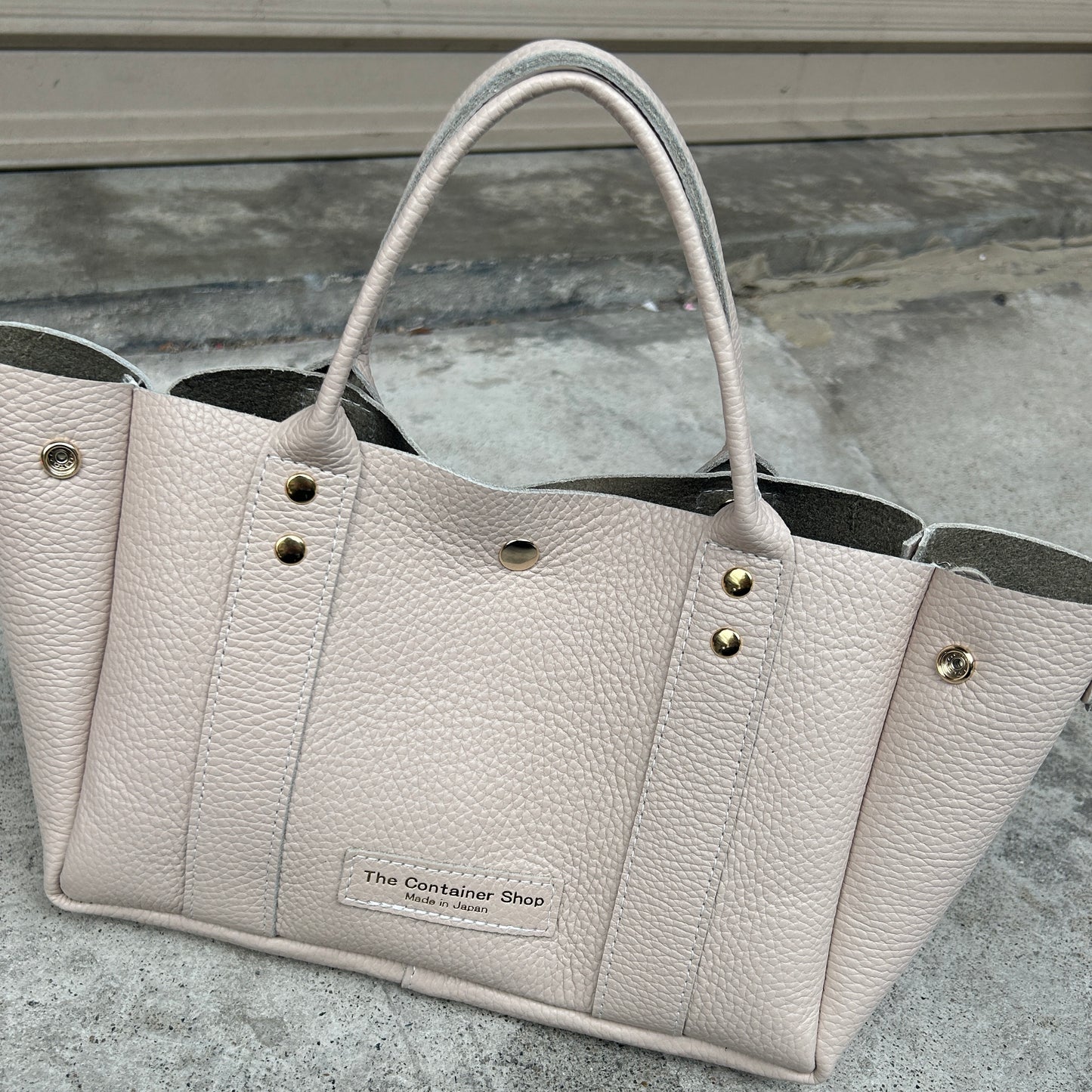 Cow Leather (Shallow Tote Size) DRIFTWOOD