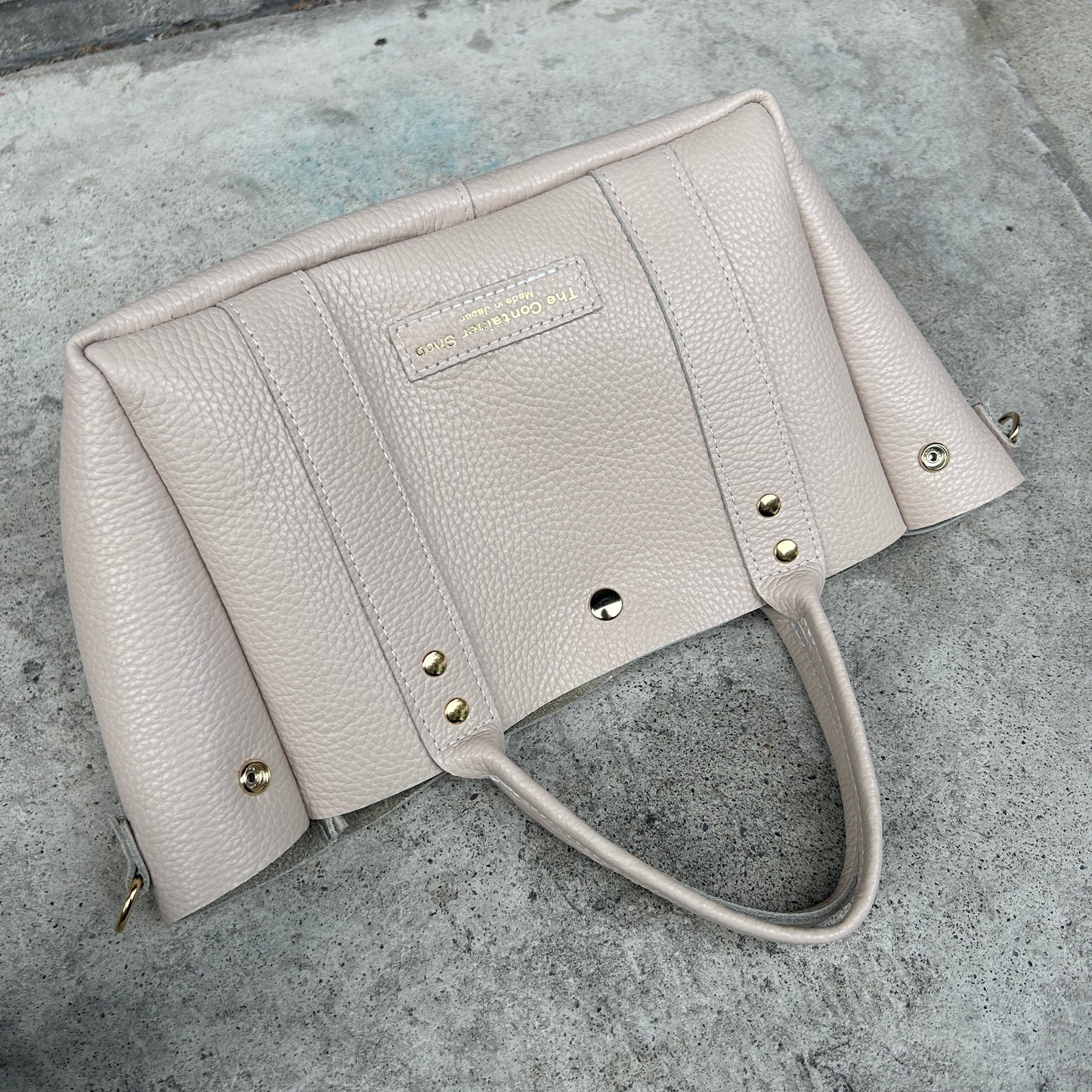Cow Leather (Shallow Tote Size) DRIFTWOOD
