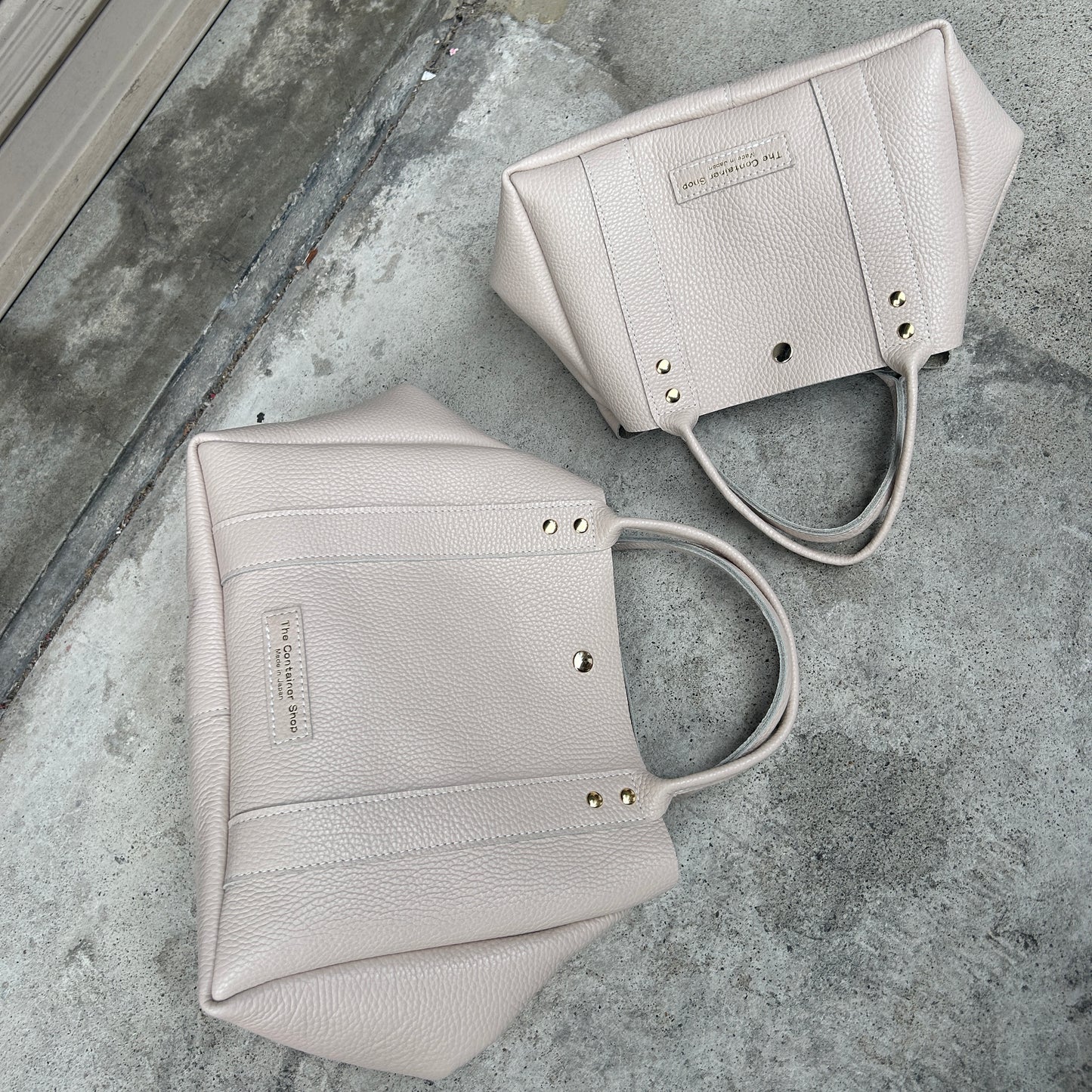 Cow Leather (Shallow Tote Size) DRIFTWOOD