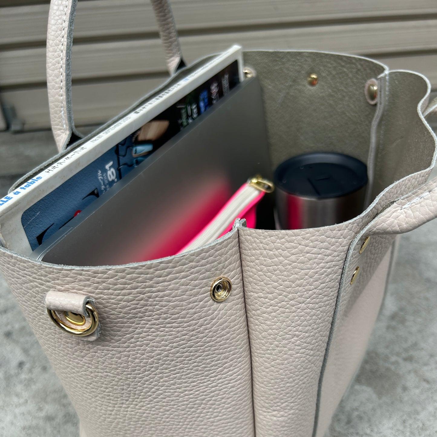 Cow Leather(Tote Lサイズ)DRIFTWOOD