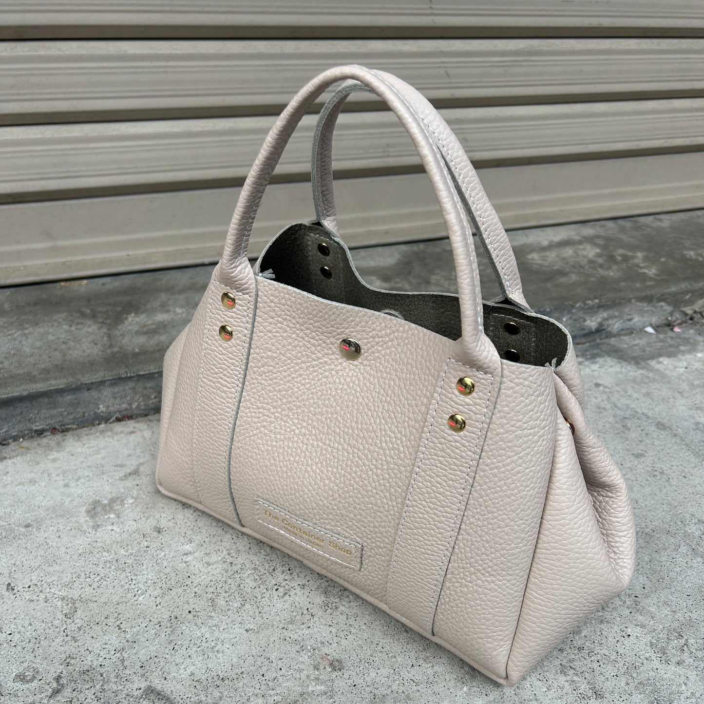 Cow Leather (Shallow Tote Size) DRIFTWOOD