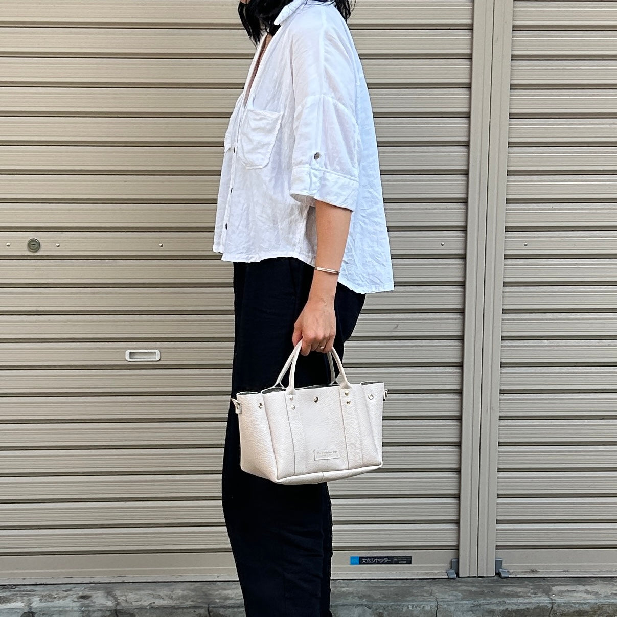 Cow Leather (Shallow Tote Size) DRIFTWOOD