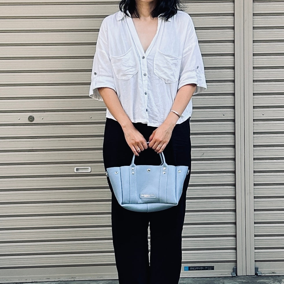Cow Leather (Shallow Tote Size) WATERFALL
