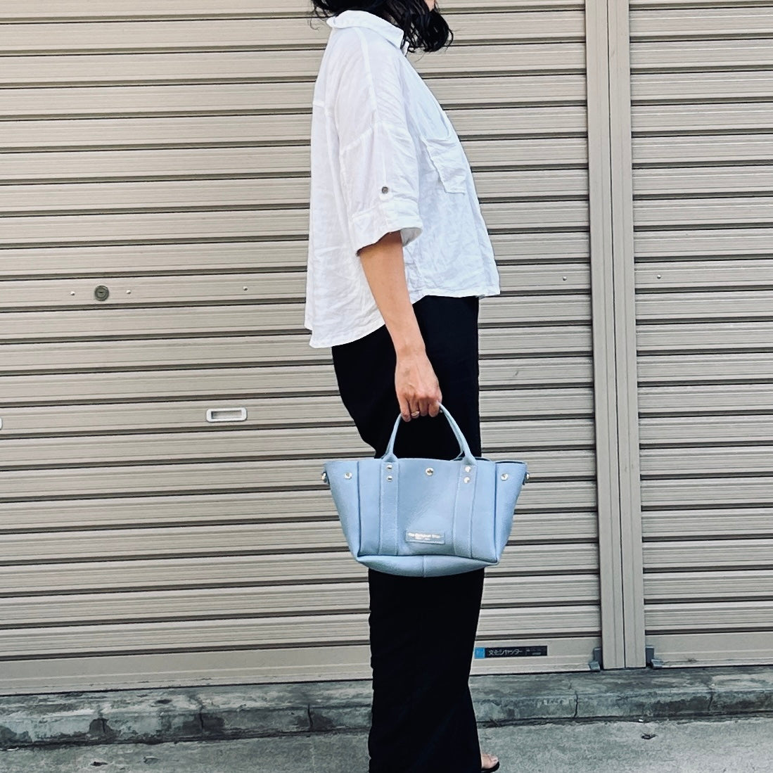 Cow Leather (Shallow Tote Size) WATERFALL