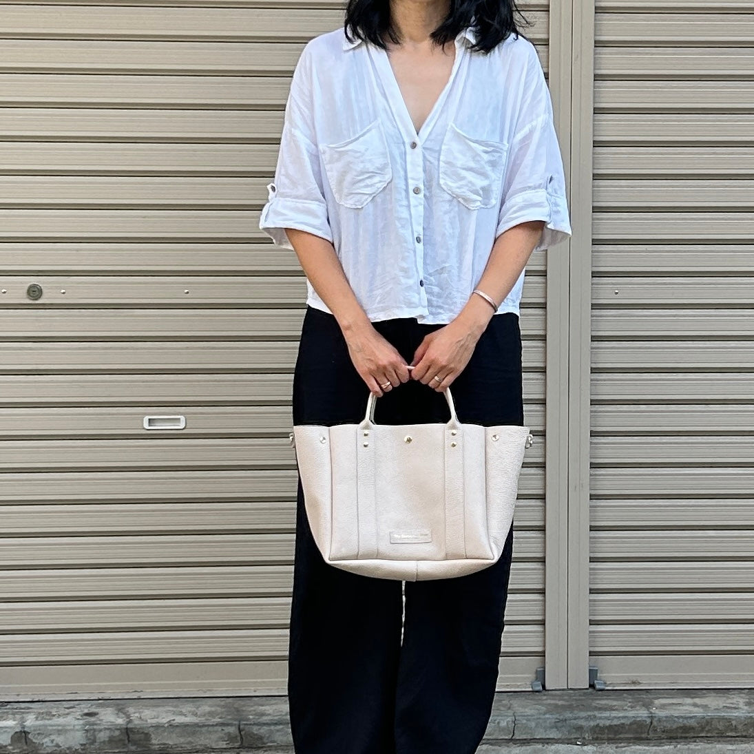 Cow Leather(Tote Lサイズ)DRIFTWOOD