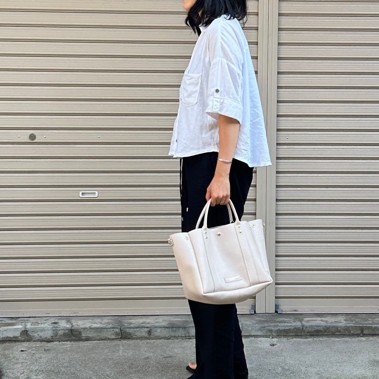 Cow Leather(Tote Lサイズ)DRIFTWOOD