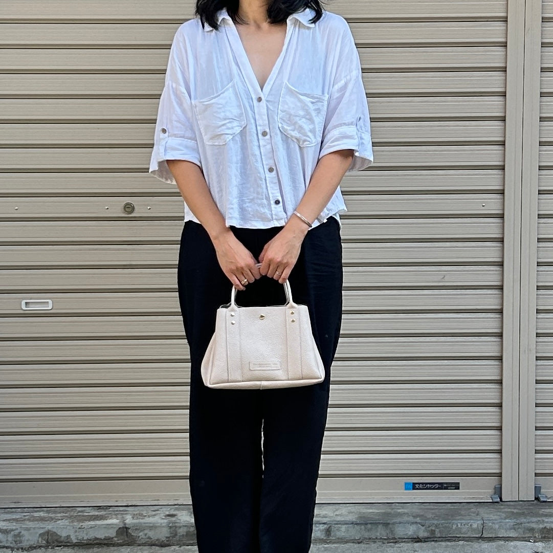 Cow Leather (Shallow Tote Size) DRIFTWOOD