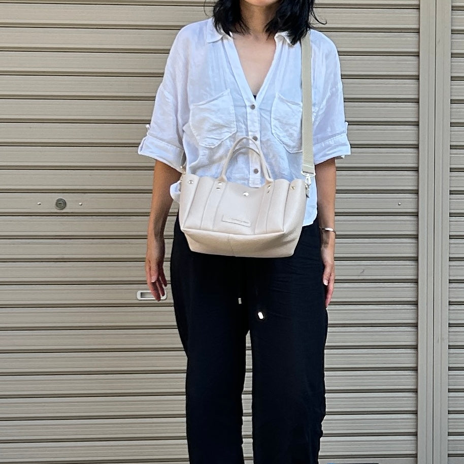 Cow Leather (Shallow Tote Size) DRIFTWOOD
