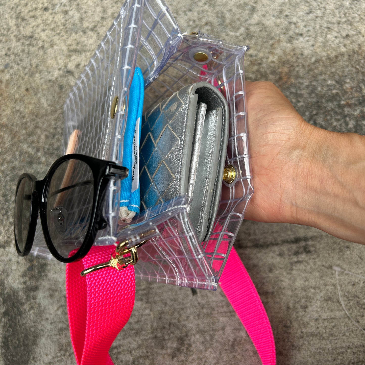 "Clear Bag" Industrial Materials/Round Bottom Bag (Large)