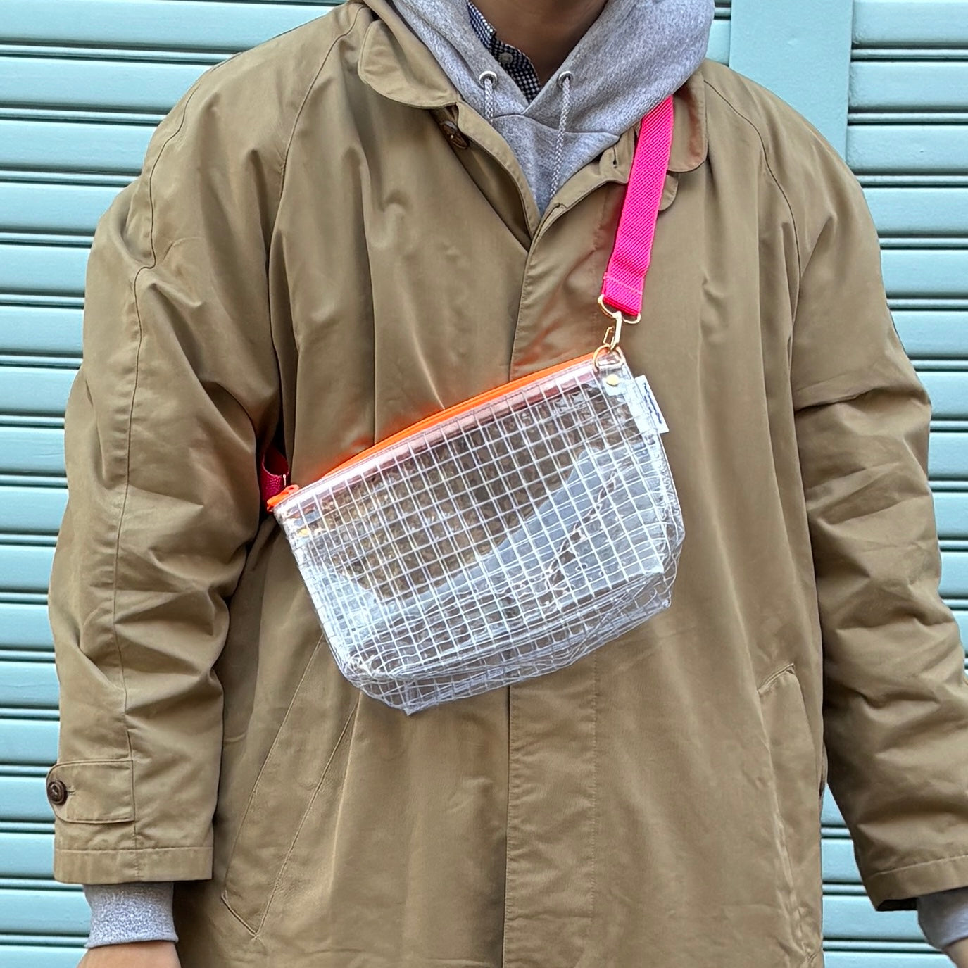 クリア工業資材 ポシェット(カラフルファスナー )