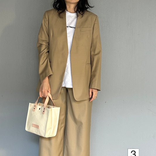 「軽くて拭ける」Coated PVC(レクタングルS)IVORY