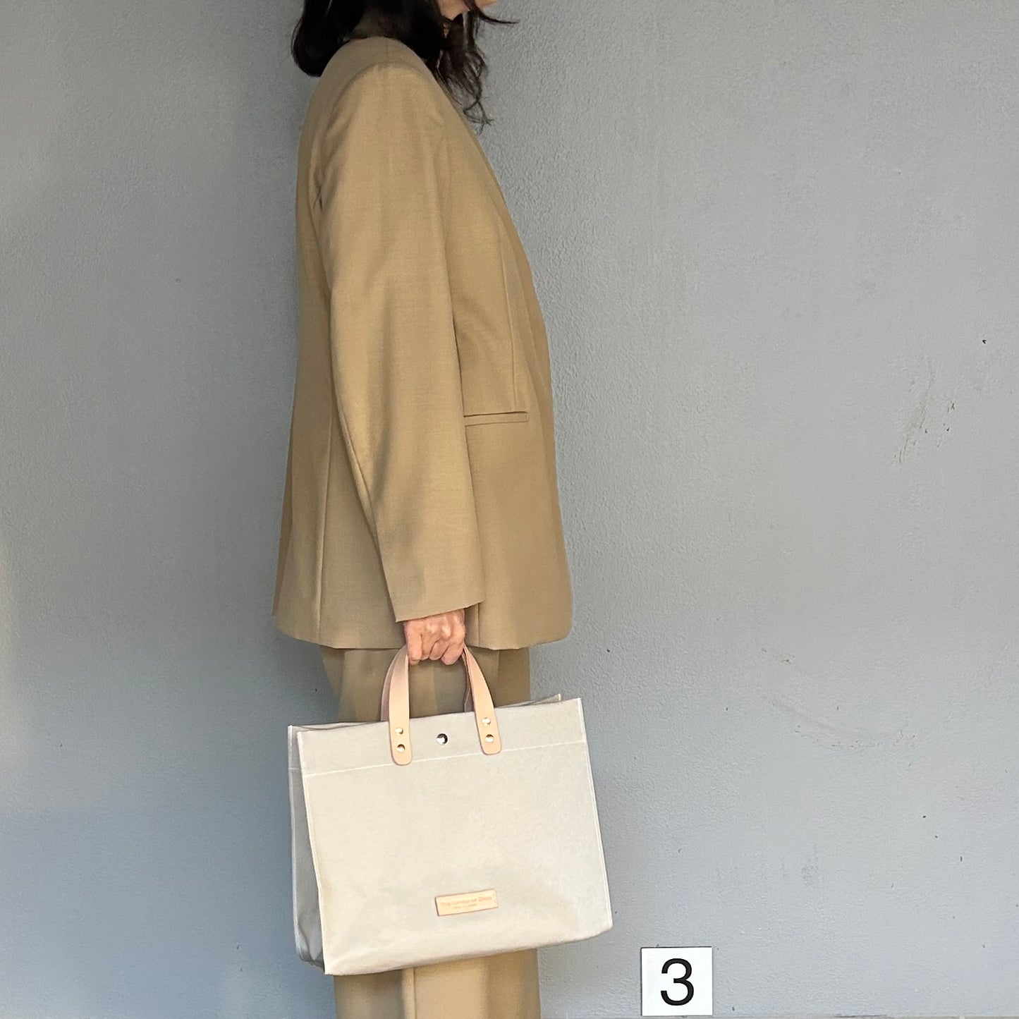 「軽くて拭ける」Coated PVC(レクタングルL)IVORY