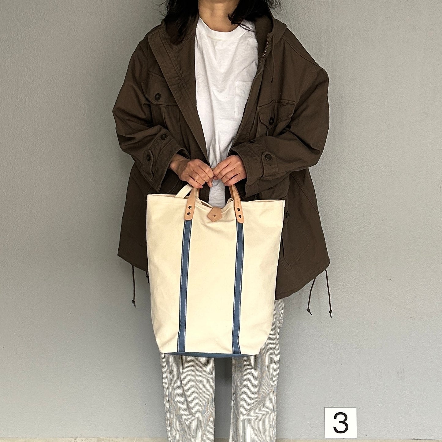 <販売終了>Grocery Bag(Tote HM) CERULEAN BLUE