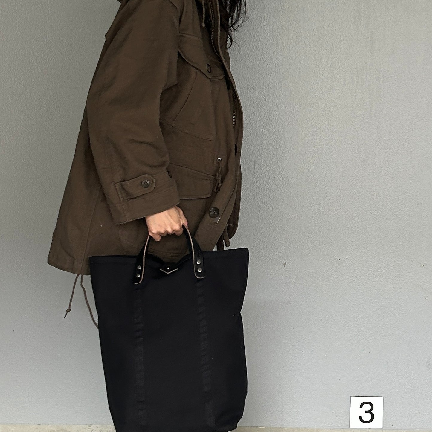 <Sold out>gg Grocery Bag (Tote HM) BLACK