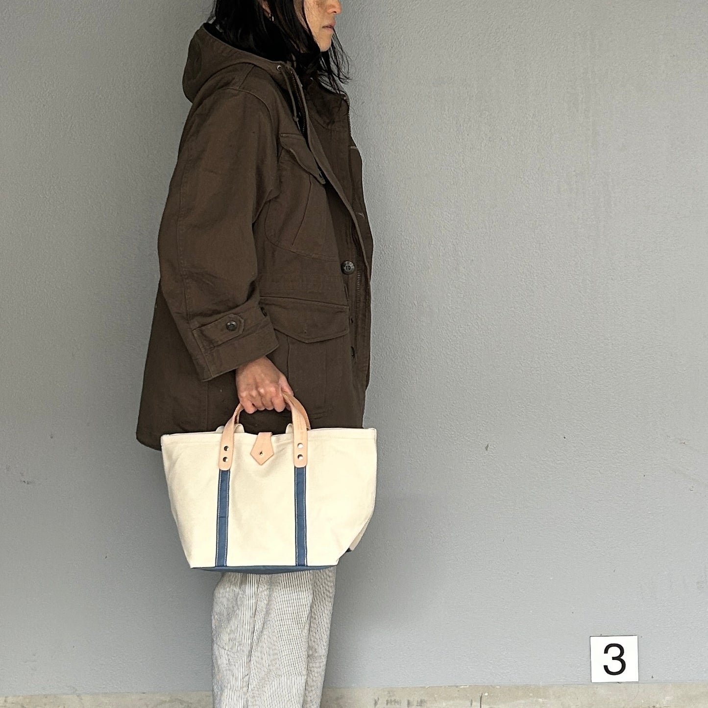Grocery Bag(Tote M) CHARCOAL GREY