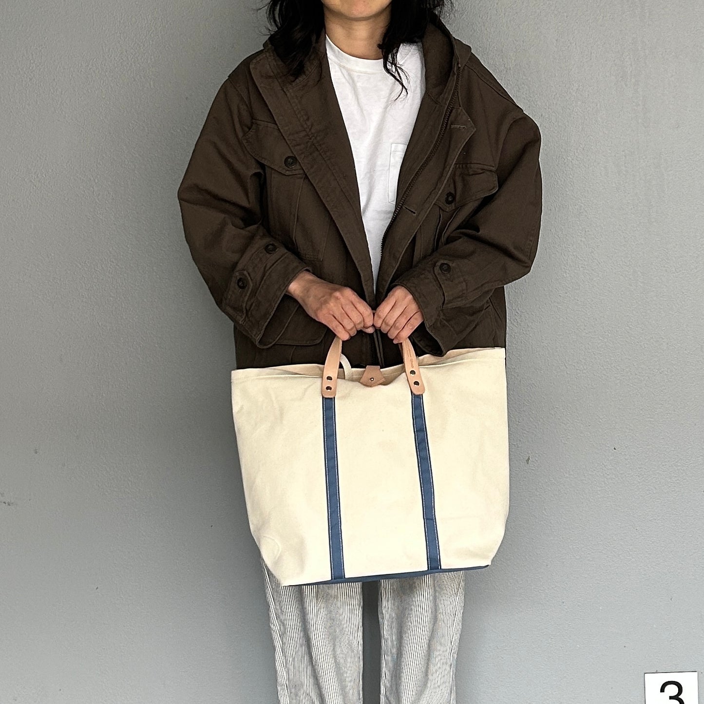 <販売終了>Grocery Bag(Tote L) CERULEAN BLUE