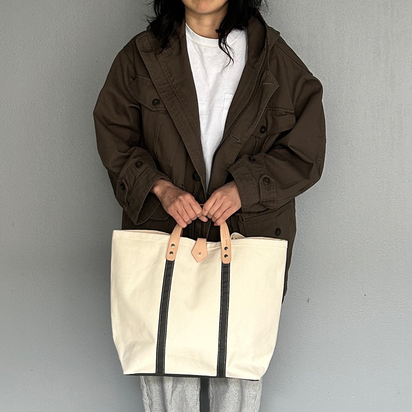 <販売終了>Grocery Bag(Tote L) KAHKI