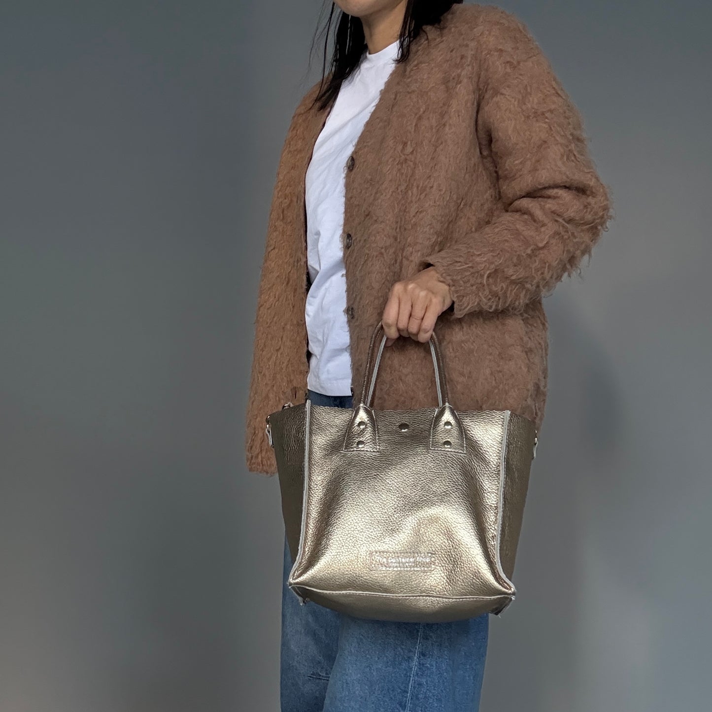 Cow Leather(Tote M)Oro