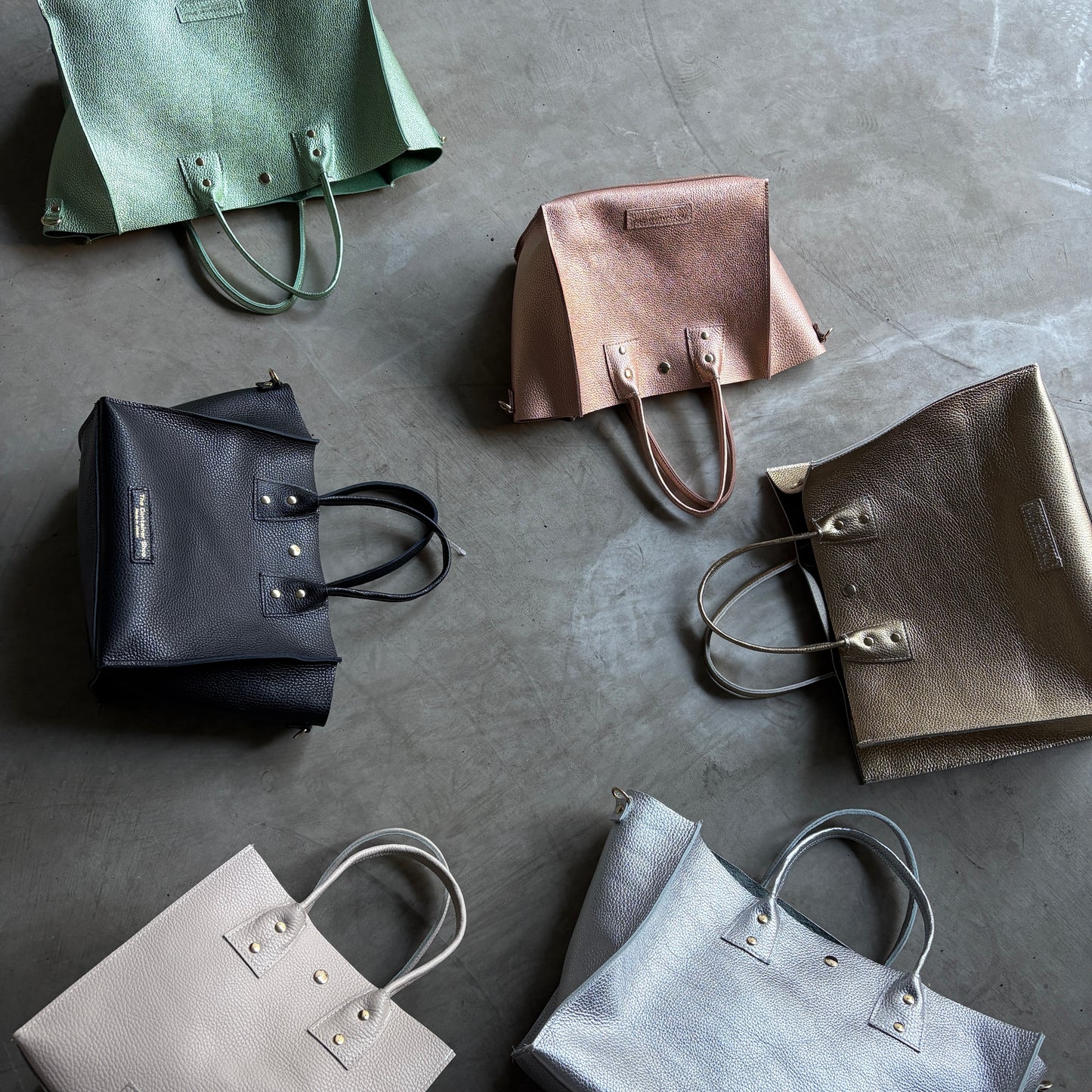 Cow Leather (Tote S) Metric Pink Orange