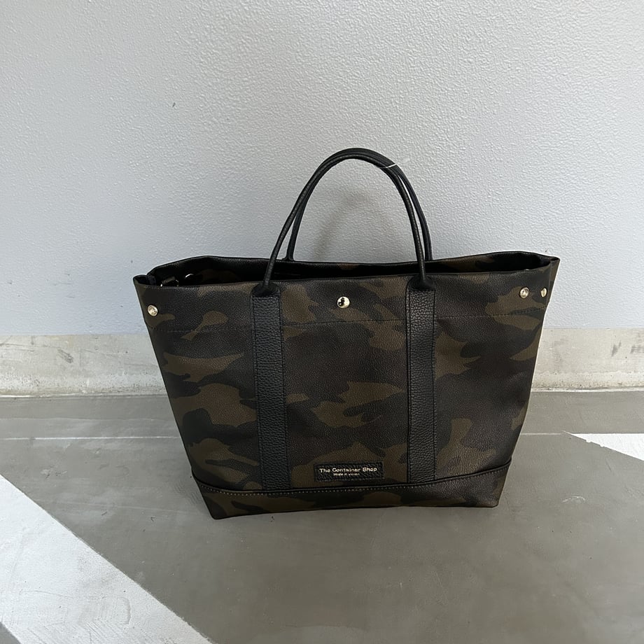 「軽くて拭ける」Coated PVC Camouflage(TOTE M)