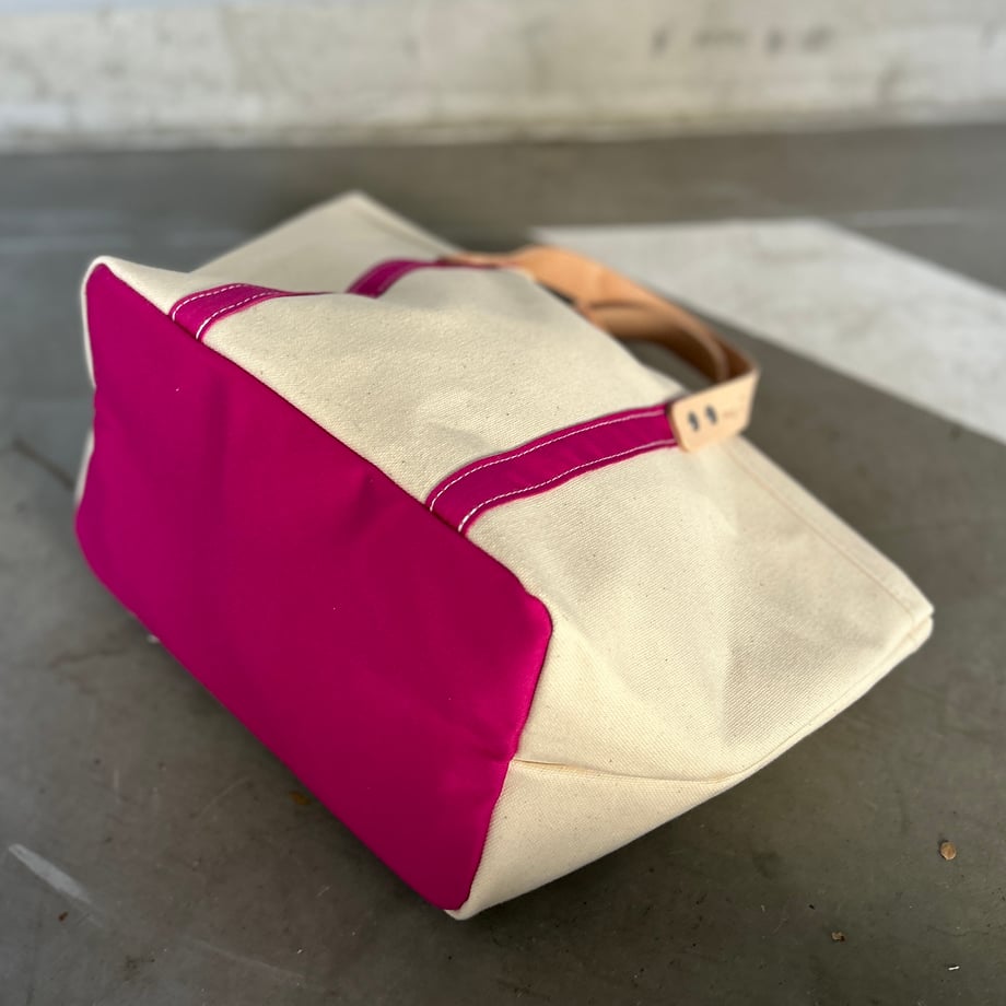 <販売終了>Grocery Bag(Tote M) FUCHSIA PINKPINK