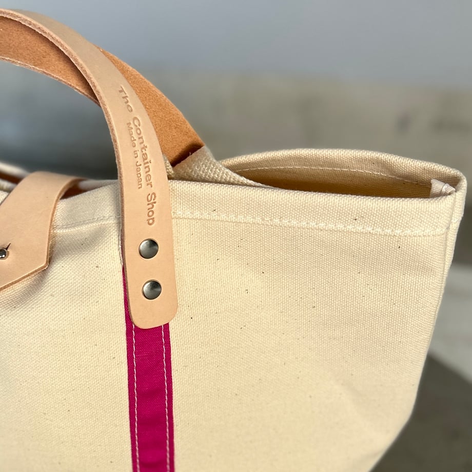 <販売終了>Grocery Bag(Tote M) FUCHSIA PINKPINK