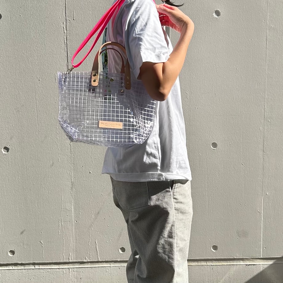 "Clear Bag" Industrial Materials(Tanned Leather)/WM