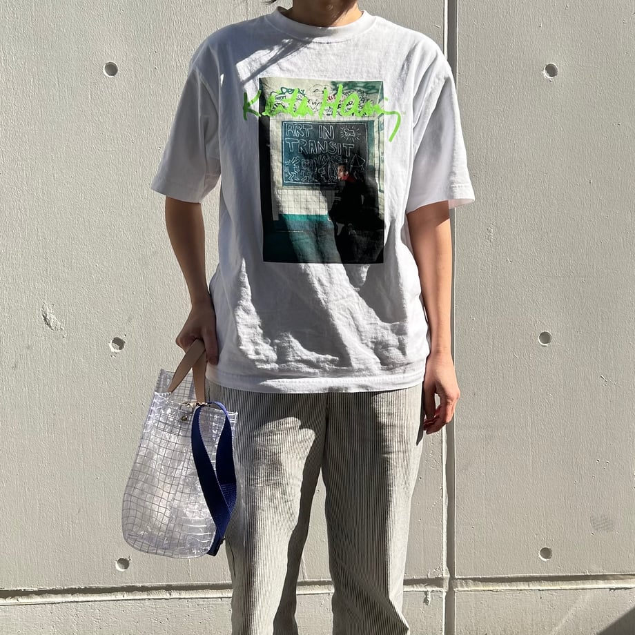 "Clear Bag" Industrial Materials(Tanned Leather)Tote M