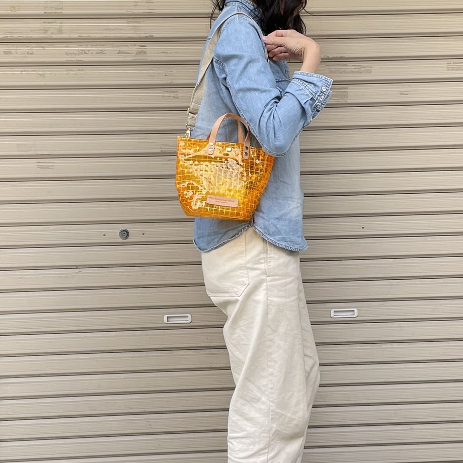 "Clear Bag" Industrial Materials(Tanned Leather)/WS