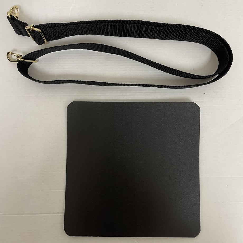 Lightweight and easy to wipe Coated PVC (SQ) BLACK Camouflage