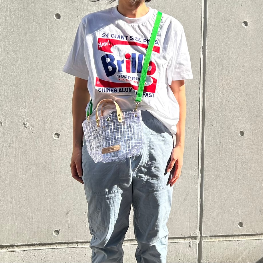 "Clear Bag" Industrial Materials(Tanned Leather)/WS