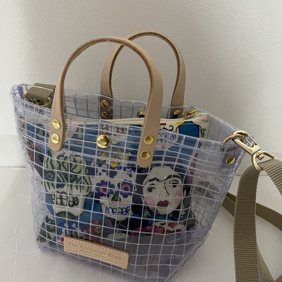 "Clear Bag" Industrial Materials(Tanned Leather)/WS